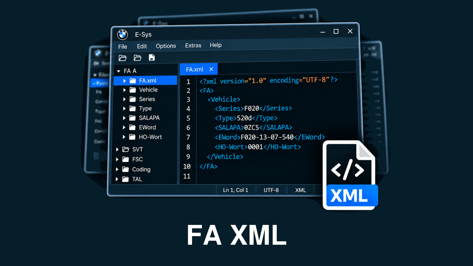 FA в XML