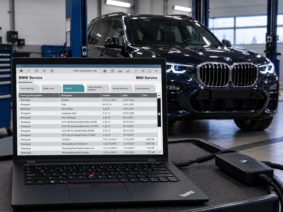 Диагностический ноутбук для BMW