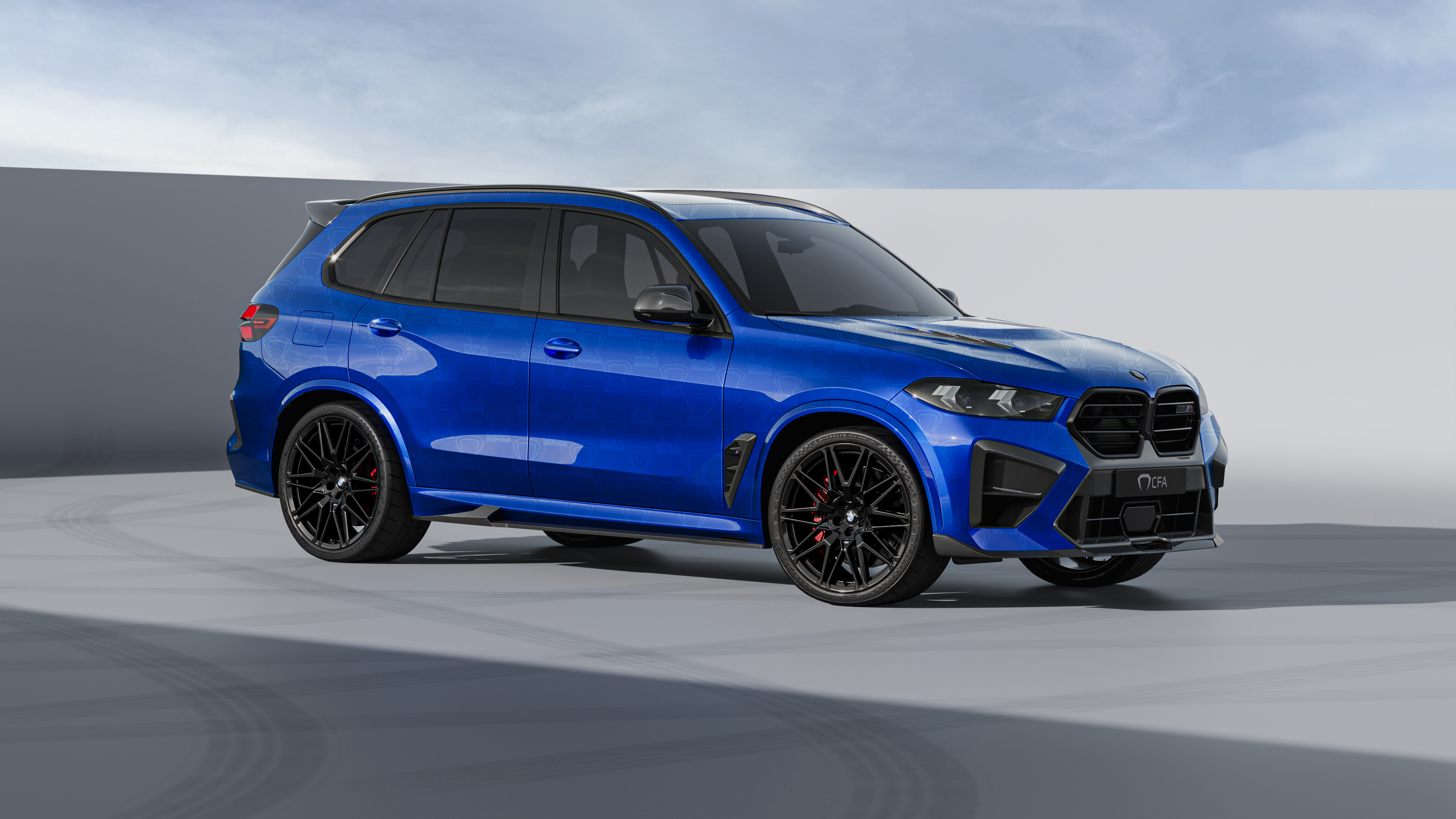 Обвес Megalodon BMW X5M F95 LCI