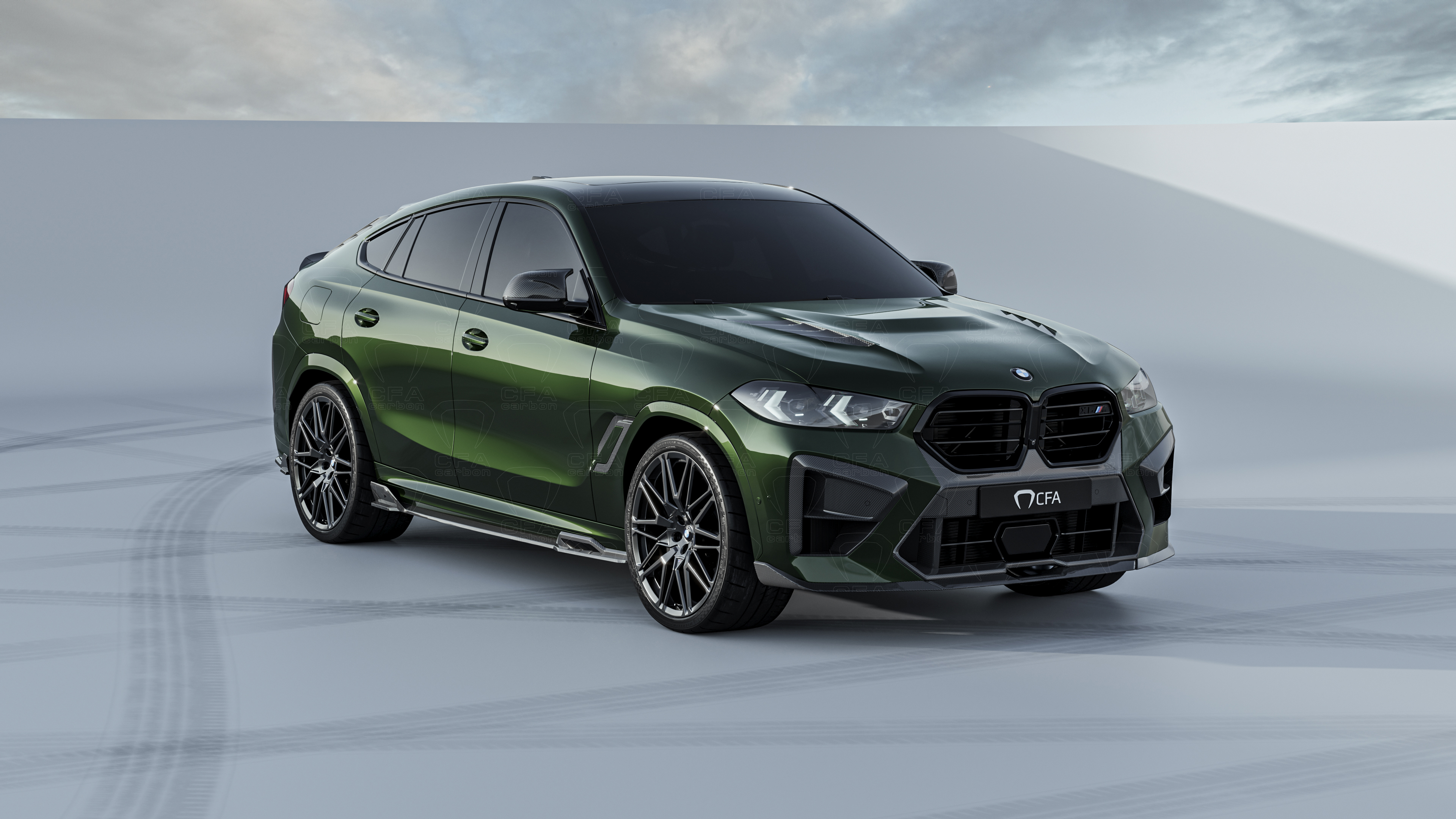 Обвес Megalodon BMW X6M F96 LCI