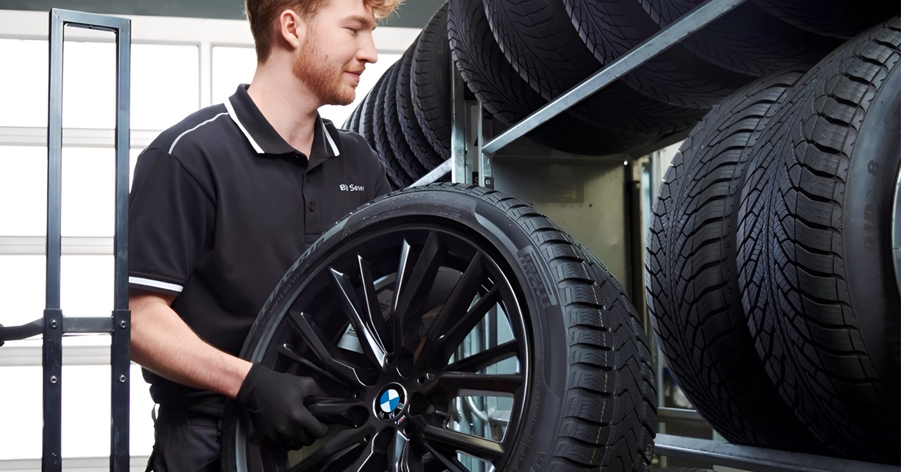 К зимнему сезону – оригинальные колёса BMW в сборе